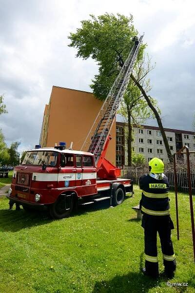 Dobrovolní hasiči v Rumburku odstranili vzrostlý strom, který se… | POŽÁRY.cz - ohnisko žhavých zpráv | hasiči aktuálně