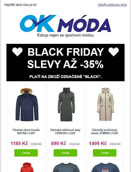 Bomba slevy až -35 % _ BLACK FRIDAY