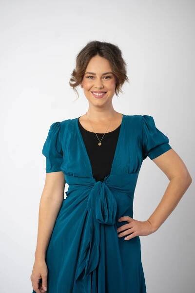 Herečka Dominika Kavaschová.
