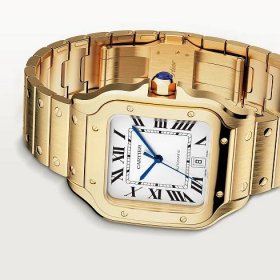 Cartier Santos 18k Watch WGSA0029