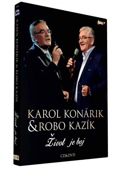 Karol Konárik, Robo Kazík: Život je boj DVD od 359 Kč - Heureka.cz
