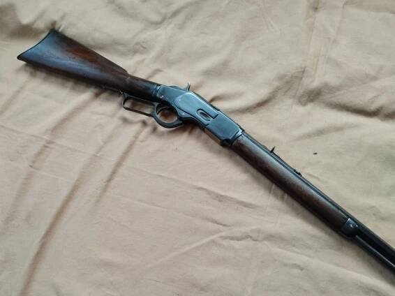 U.S. legendární opakovací puška WINCHESTER M1873, cal. 32-20 W.C.F.!! | Aukro