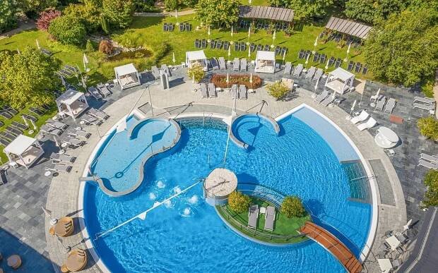 Sárvár: Spirit Hotel Thermal Spa ***** s neomezeným termálním wellness s 22 bazény + saunový svět a polopenze