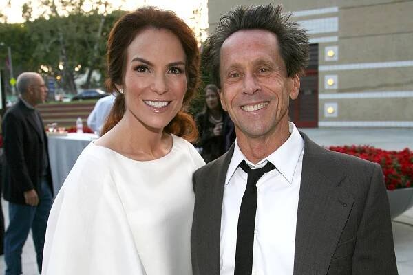 Gigi Levangie and Brian Grazer