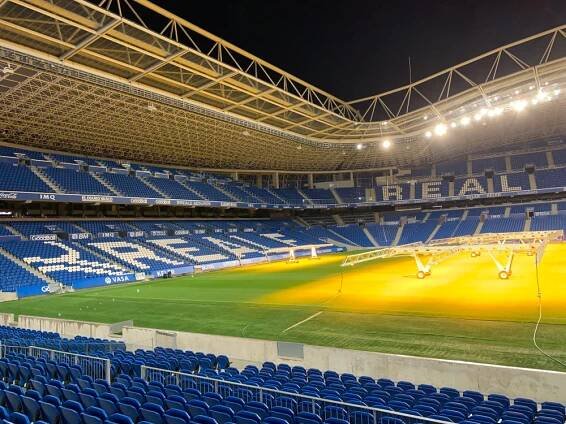 Empty Anoeta Stadion