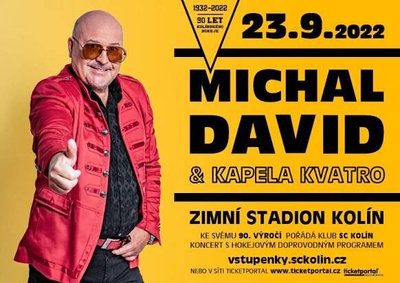 Koncert Michal David_zimák