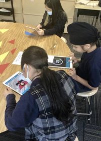 Interactive Geometry: 3rd Graders Dive into Triangles - Apple Education Community