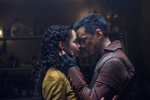 Into the Badlands - Dračí oheň, vlčí dech - Z filmu - Madeleine Mantock, Daniel Wu
