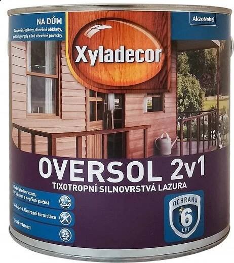 Xyladecor Oversol 2v1 0,75 l přírodní