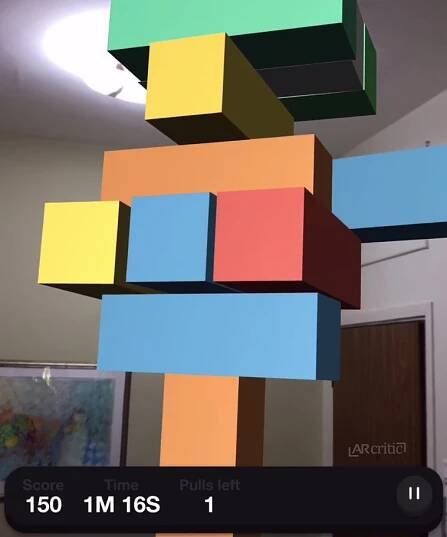AR-Tower game screenshot