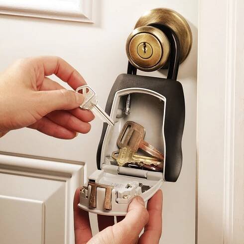 Master Lock zámek se sejfem pro předávání klíčů