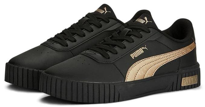 Dámské sportovní boty Puma Carina 2.0 Space Metallics W 38938701 - puma black/puma gold - Sportovna