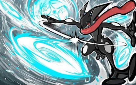 Greninja, the star of the Pokémon universe Wallpaper