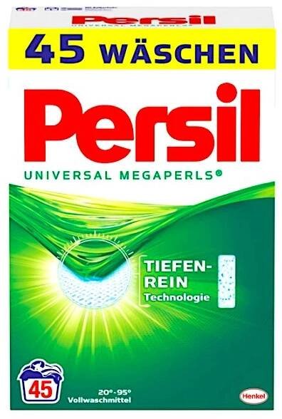 Persil Universal Megaperls XXL prášek na praní bílého a barevného prádla 45 Pracích cyklů