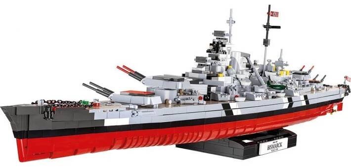 COBI World War II 4841 Bitevní loď Bismarck
