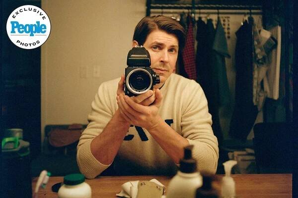 Chris Lowell Takes PEOPLE Behind the Scenes of Broadway's Starry Play 'Cult of Love' – See the Intimate Pics (Exclusive)