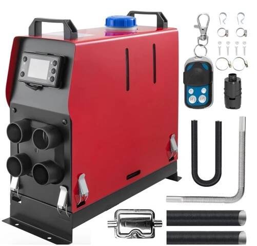 XL-AIRD V14 Nezávislé topení 8kW - přenosné, černý LCD ovladač, 4 výduchy