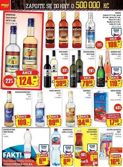 Rum tuzemsky bozkov v akci Penny Market od 21.5.2015