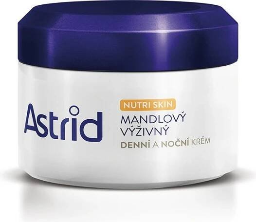 Astrid Nutri Skin mandlový výživný denní a noční krém pro suchou a velmi suchou pleť 50 ml