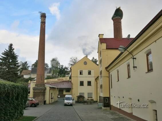 Dobruška – Rampušák, rodinný pivovar se sladovnou