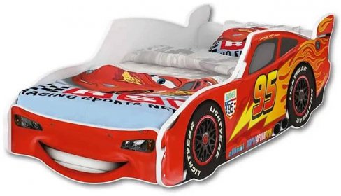 Nellys Dětská postel Super Car McQueen