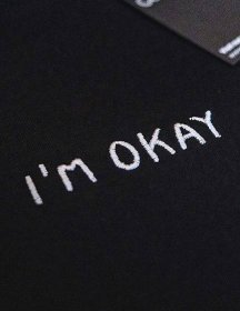 Triko I'm Okay by Kazisvet - Never Enough Ltd. Never Enough Ltd. - Premium Streetwear Praha