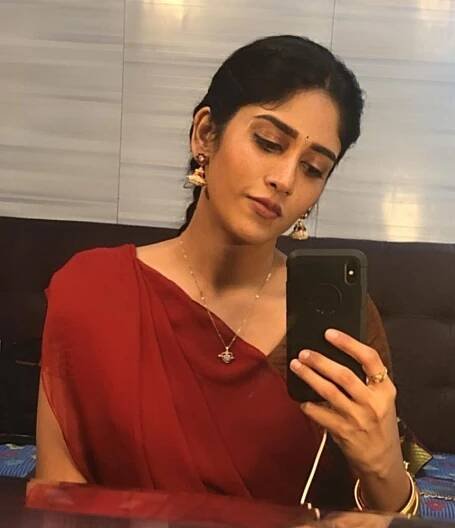 Tv Actress Chandini Chowdary Latest Navel Show Photoshoot