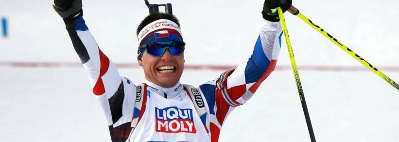 Michal Krčmář slaví narození syna. „Tohle je moje nejcennější medaile,“ říká biatlonista