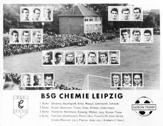 Von 1961 bis 1970 < BSG Chemie Leipzig
