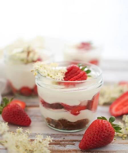 jahodové tiramisu