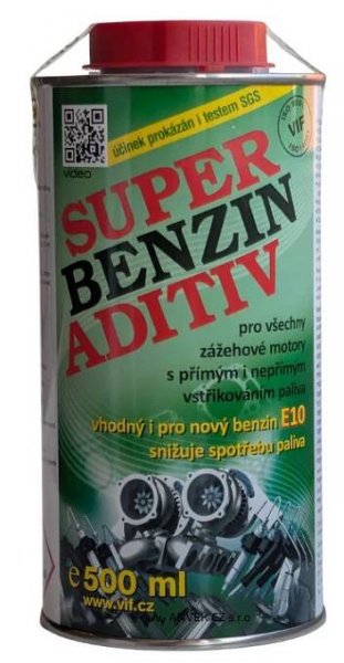 VIF aditivum benzin super benzín - 500 ml