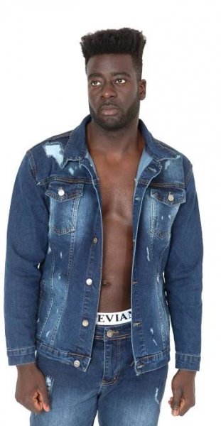 CLASSIC DENIM JACKET - BLUE