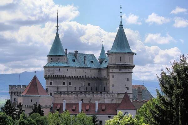 Zámek, Hrad, Bojnice, Architektura