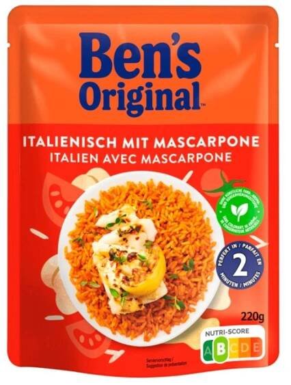 Italská rýže Ben´s Original Express Italienisch mit Mascarpone, 220 g - undefined