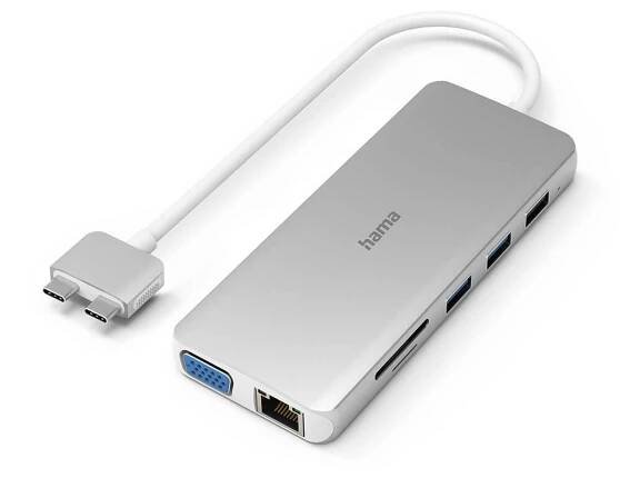 Hama USB-C hub pro Apple MacBook Air a Pro