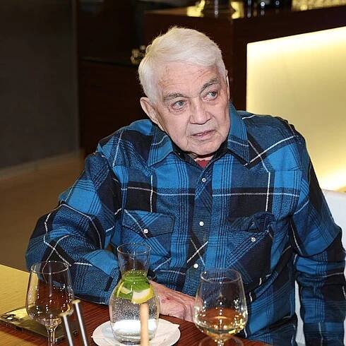 Jiří Krampol s redaktorkou Expresu