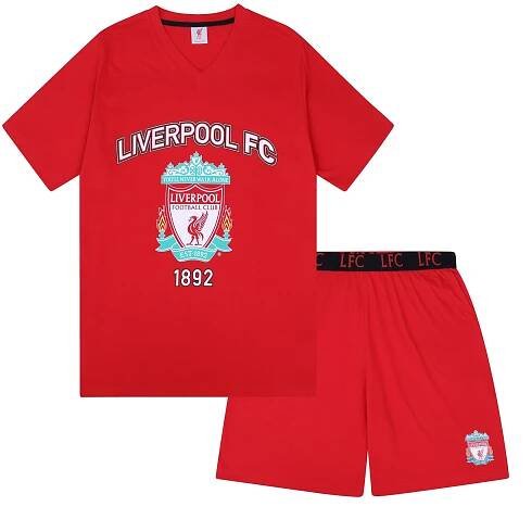 Pyžamo Liverpool FC, červené, bavlna - Fotbalfans.cz