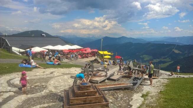 Dovolená v Rakousku – oblast Hochkönig – Hrajeme si venku