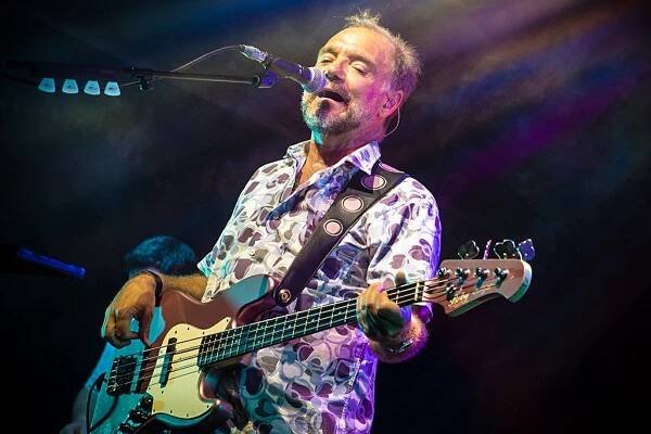 Foto: Nick Mason, Lucerna, Praha, 25. 7. 2019