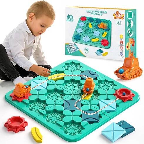 Logická hra Burgkidz Stavitel silnic