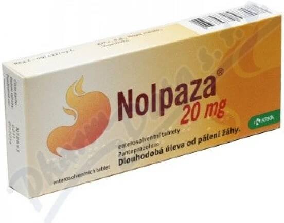 NOLPAZA POR 20MG TBL ENT 14