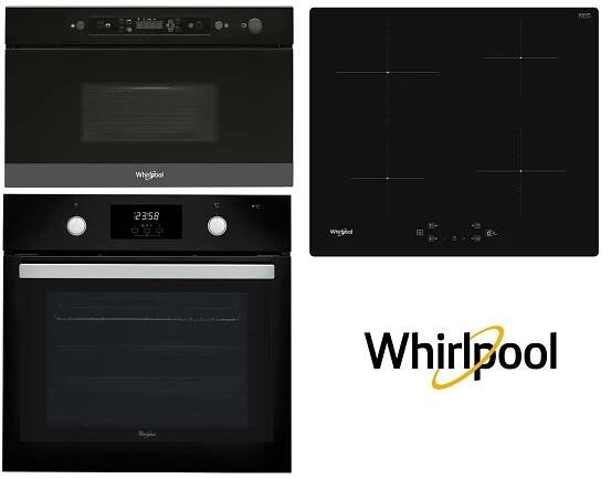 Set WHIRLPOOL AKP 745 NB + AMW 4920 NB + WS Q7360 NE + Záruka 5 let na MOTOR VENTILÁTORU trouby - KupToTu.cz