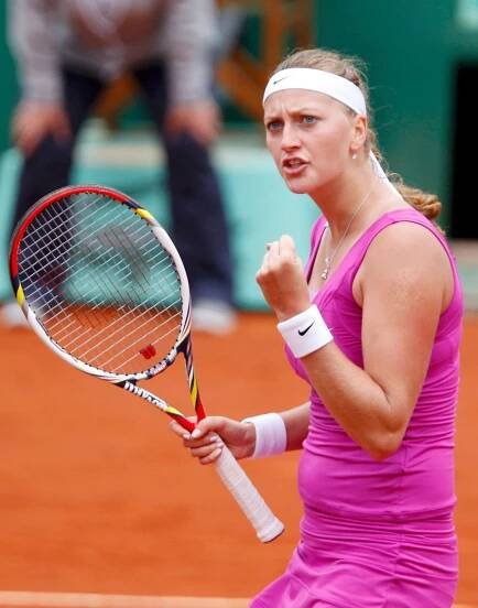 FOTO Dřina Petry K. i hladká jízda Marii Šarapovové