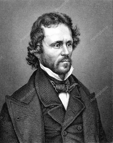 Stáhnout - John charles fremont (1813-1890) na rytina z roku 1859. americký vojenský důstojník, Průzkumník. ryté nordheim a zveřejněny v meyers konversations-lexikon, ger — Stock obrázek