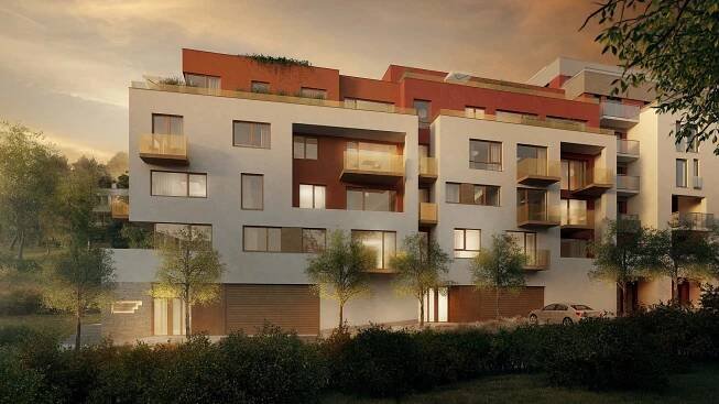 Prodej luxusní byty Podolí - Praha 4, Developerský projekt Podolské schody