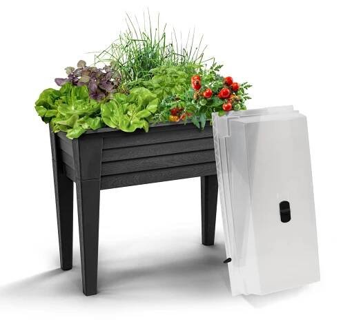 Jelenia Plast Vyvýšený záhon 4076, 80 x 40 x 83 cm, 50 l