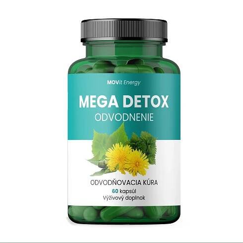 MOVit MEGA DETOX ODVODNENIE, 60 kapsúl