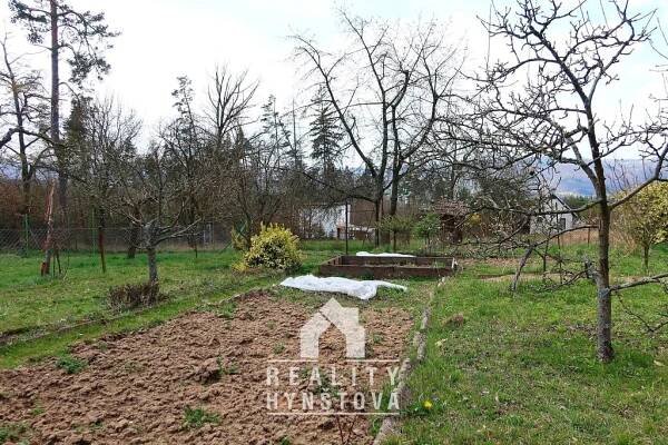 Prodej slunné zahrady s chatou s č.ev., CP 391 m² - Blansko | Realitní kancelář Blansko | prodej a pronájem nemovitostí