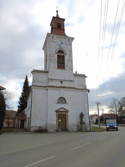 Kostel ve Cvrčovicích - 26.1.2012