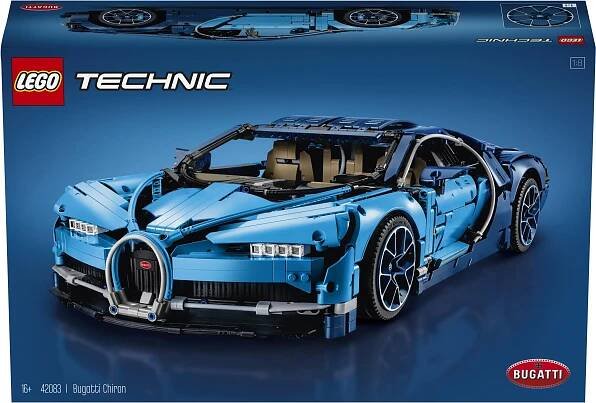 Bugatti Chiron - Lego - LEGO® TECHNIC - LEGO® - Modadeti.cz - Vše pro děti